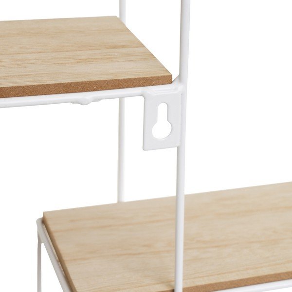 Bela/naravna večnivojska polica 50 cm – Casa Selección-image-1