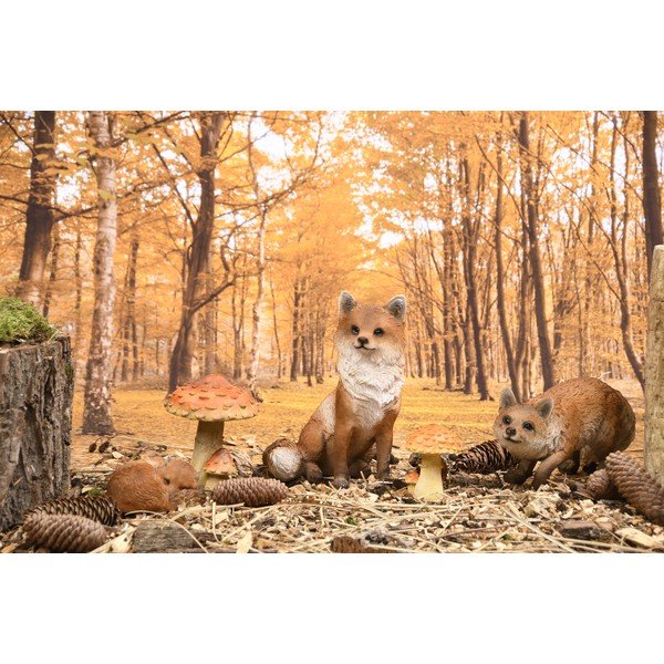 Vrtna figurica iz poliresina Fox – Esschert Design-image-1