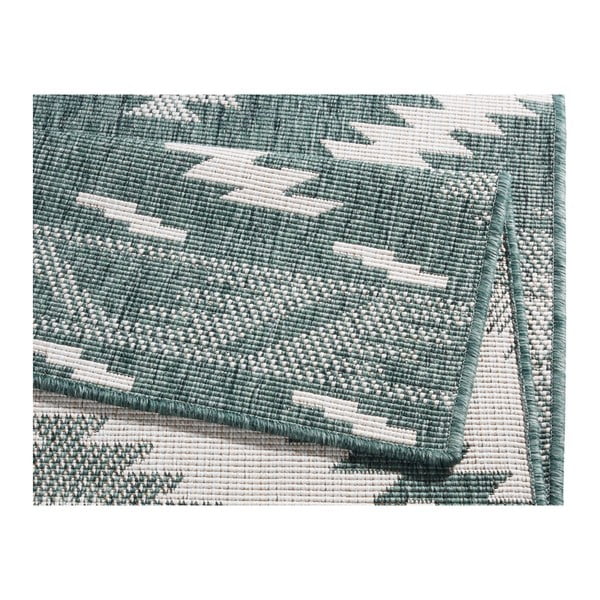 Zeleno-krem zunanja preproga NORTHRUGS Malibu, 350 x 80 cm-image-3