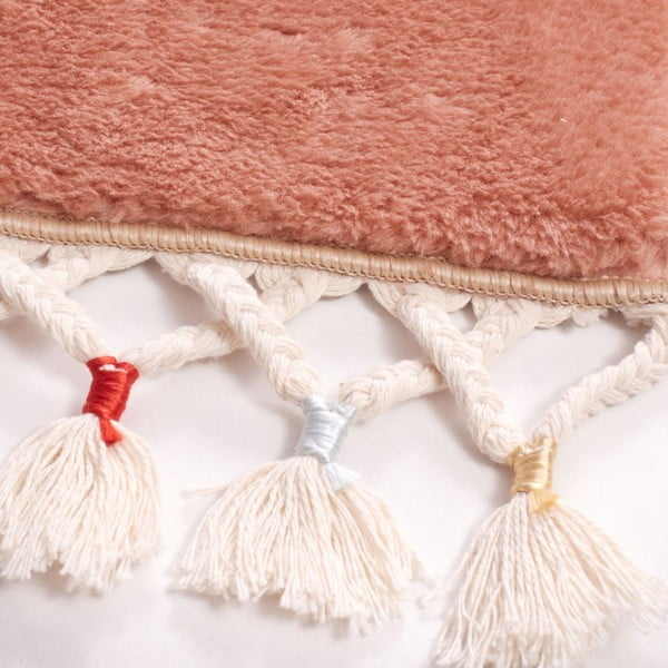 Rjava kopalniška preproga 50x75 cm Tuft – Foutastic-image-4