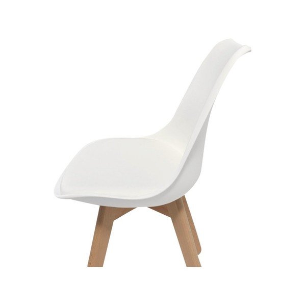 Komplet 4 belih jedilnih stolov Evergreen House Eco-image-2