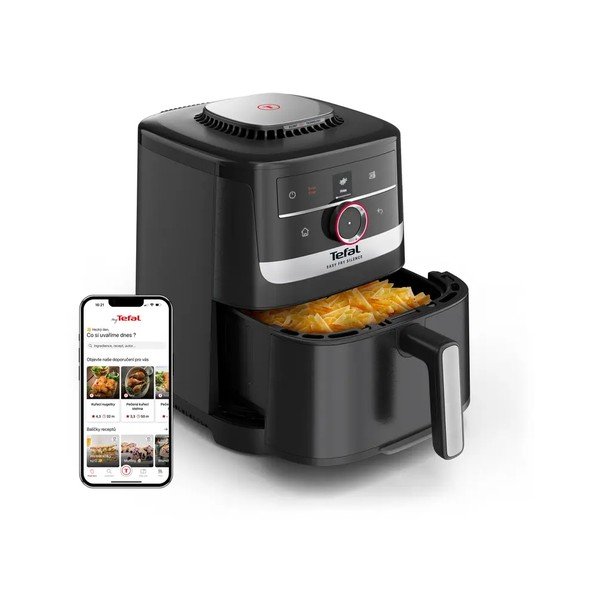 Črn air fryer Easy Fry EY5728E1 – Tefal-image-1