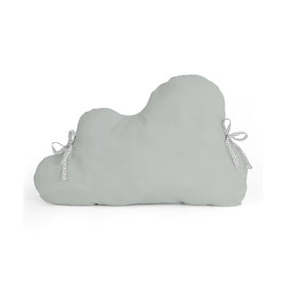 Siva bombažna blazina za otroško posteljico Mr. Fox Nube, 60 x 40 cm