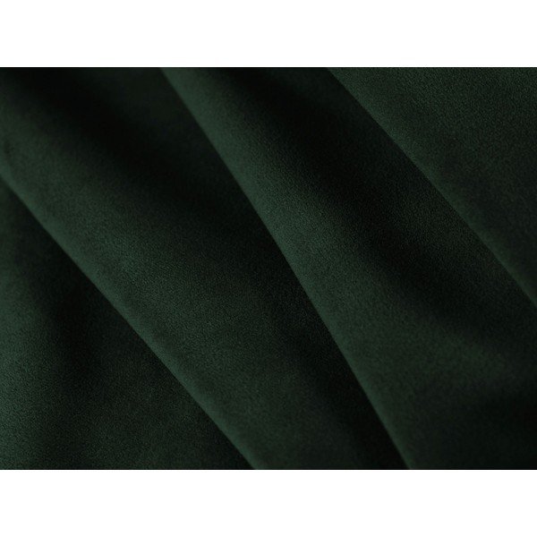 Temno zelena žametna sedežna garnitura za spanje 184 cm – Micadoni -image-4