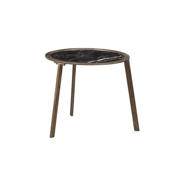 Črna mizica 58x58 cm Lax – BePureHome-image-1