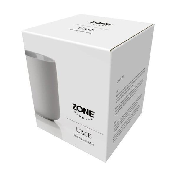 Svetlo siva keramičen lonček za zobno ščetko Zone Soft Grey-image-3