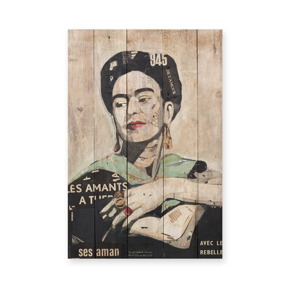 Lesen dekorativni znak 40x60 cm Frida Les Amants – Madre Selva