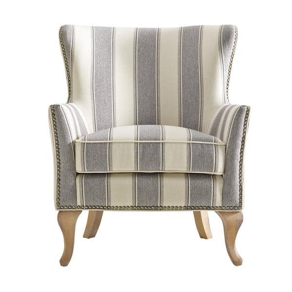 Siv/bež fotelj Reva – Støraa-image-1