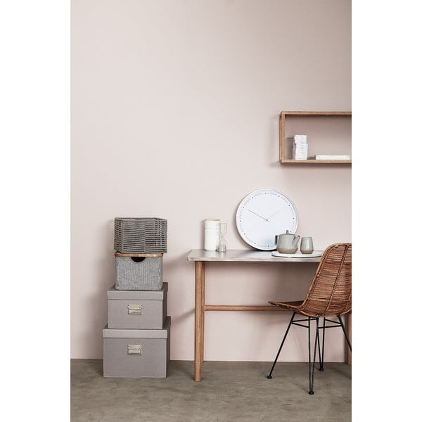 Stenska ura ø 40 cm Time – Hübsch-image-1