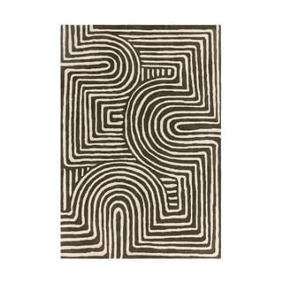 Zelena ročno tkana volnena preproga 120x170 cm Reef – Asiatic Carpets