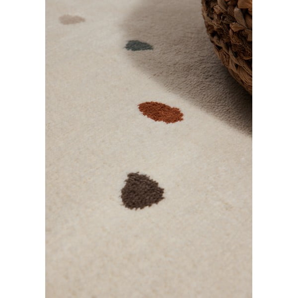 Kremno bela otroška preproga 200x290 cm Funny Dots – Hanse Home-image-3