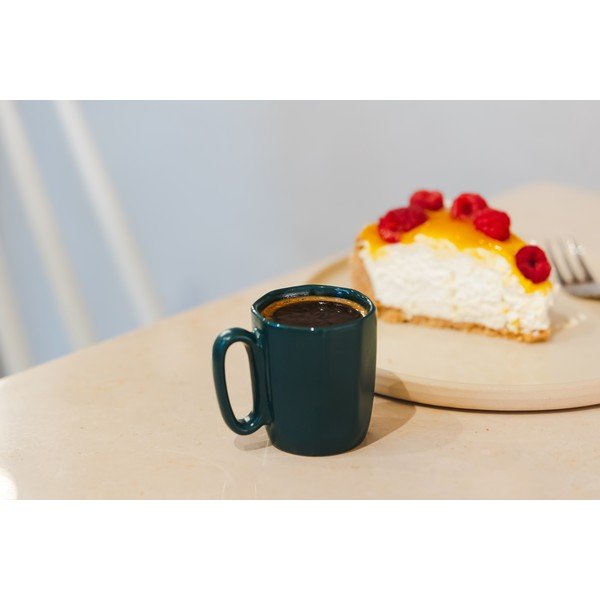 Temno zelene lončene skodelice v kompletu za espresso 2 ks 80 ml Fuori – Vialli Design-image-1