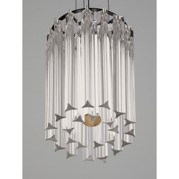 Medeninasta jeklena LED zatemnitvena viseča svetilka ø 22 cm Nol – Nova Luce-image-2
