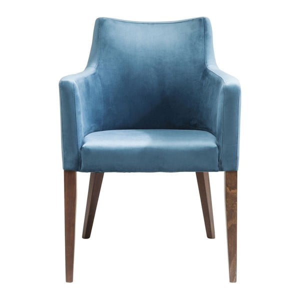 Bencinsko modri fotelj Kare Design Mode