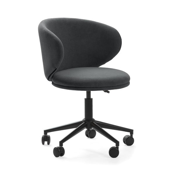 Temno siv pisarniški stol Rush – Marckeric