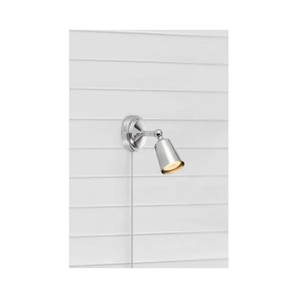 Stenska svetilka z vtikačem v srebrni barvi Tiny – Markslöjd-image-1