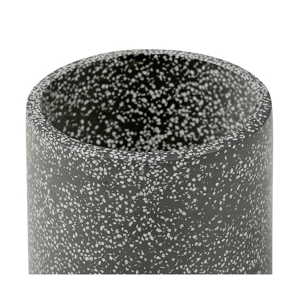 Temno siv cvetlični lonček Bonami Selection Terrazzo, ø 26 cm-image-2