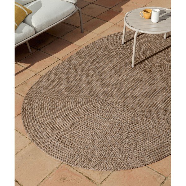 Rjava notranja in zunanja preproga 160x230 cm Despas – Kave Home-image-2