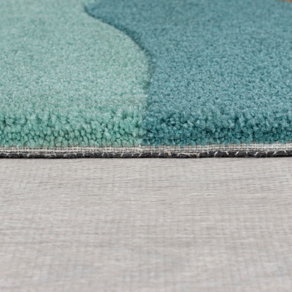 Turkizna preproga 170x120 cm Zest Infinite - Flair Rugs-image-4