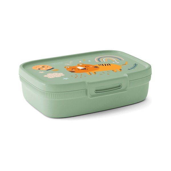 Zelena plastična otroška posoda za malico – Curver