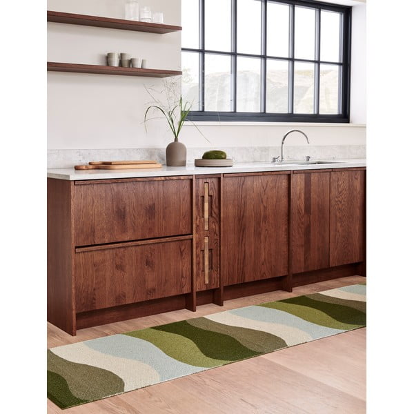 Zelena notranja in zunanja preproga 70x100 cm Urvi Woods – Pappelina-image-3