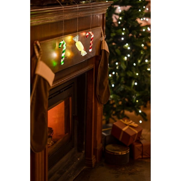 Bela viseča božična svetlobna dekoracija ø 1,5 cm Hannah – Sirius-image-4