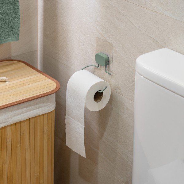 Kovinsko držalo za toaletni papir z namestitvijo brez vrtanja Grena – Compactor-image-1