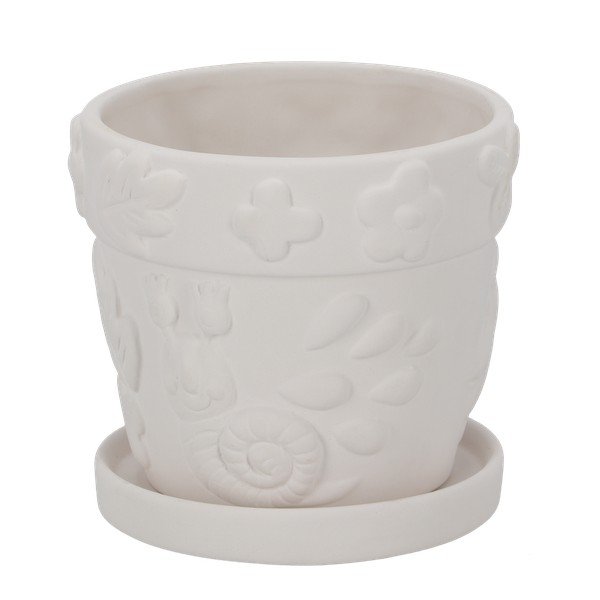 Kamnit okrasni cvetlični lonec ø 13 cm PIY – Esschert Design-image-2