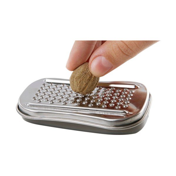 Strgalnik za muškatni orešček iz nerjavečega jekla Fackelmann Food & More-image-2