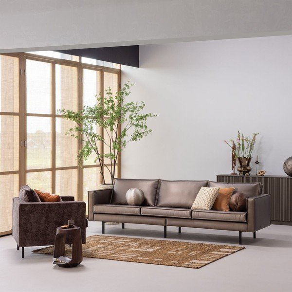 Okrogla stranska mizica iz masivnega manga ø 33 cm Bayo – WOOOD-image-1