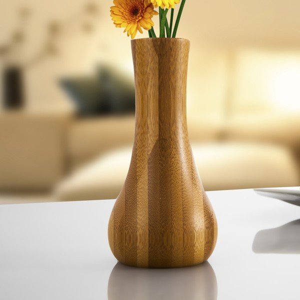 Bambusova vaza Bambum Lotus, 18 cm-image-1