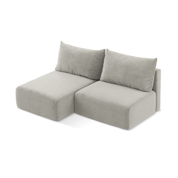 Svetlo siva raztegljiva/s prostorom za shranjevanje kotna sedežna garnitura (levi kot) Kalena – Makamii-image-2