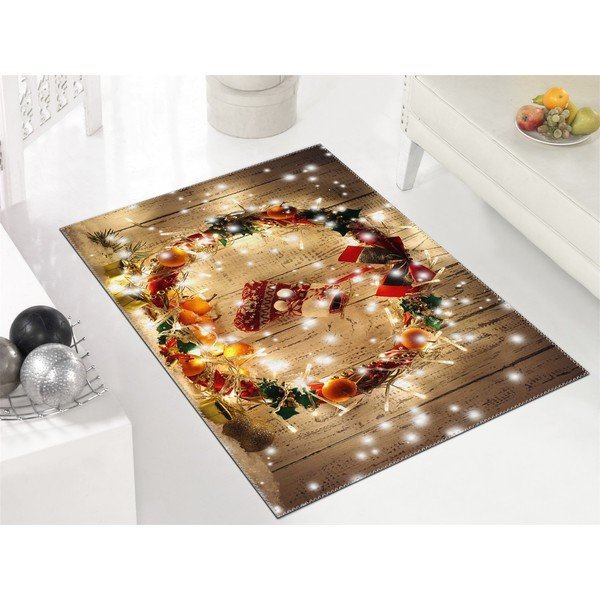 Preproga Vitaus Božično obdobje Osvetljeni Božiček, 50 x 80 cm-image-1