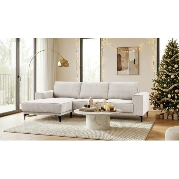 Kremno bela kotna sedežna garnitura (levi kot) Copenhagen – Scandic-image-2