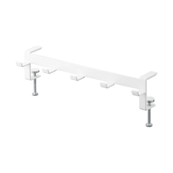 Mat bel jeklen nastavljiv obešalnik Tower – YAMAZAKI