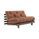 Oranžna/bakrena raztegljiva sedežna garnitura 140 cm Roots – Karup Design