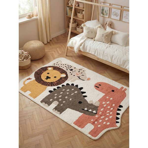 Pralna/ročno tkana bombažna otroška preproga 140x200 cm Snuggle Zoey – Hanse Home-image-1