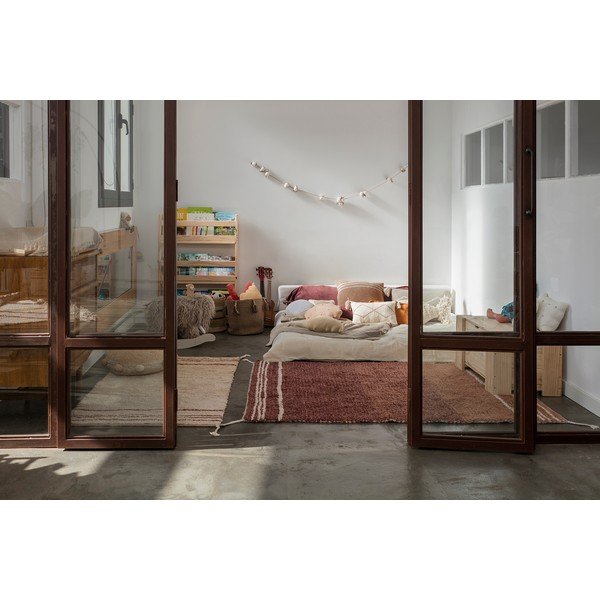 Opečnato oranžna bombažna preproga 80x140 cm Twin Toffee – Lorena Canals-image-1