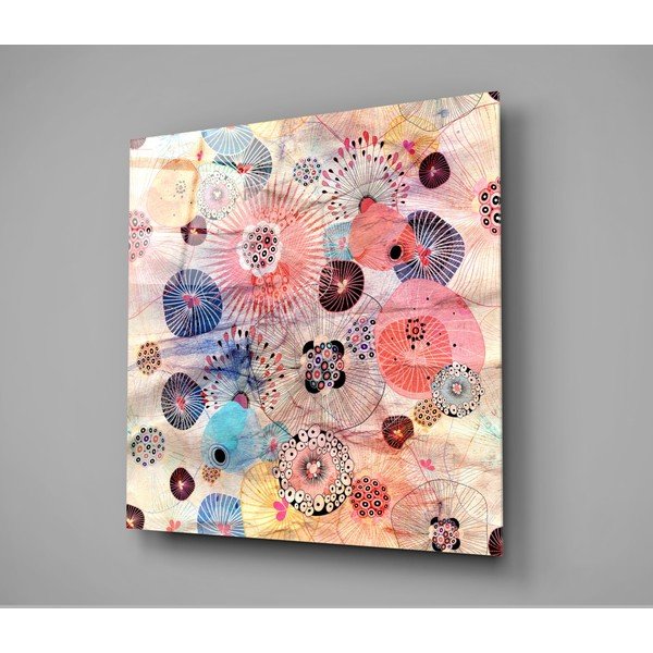 Steklena slika Insigne Alternative Flowers, 40 x 40 cm-image-3