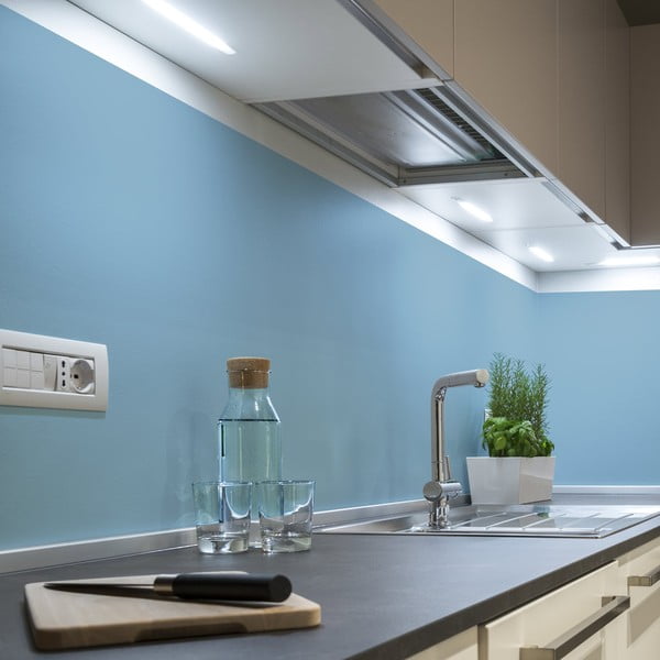 Stenska nalepka 200x60 cm Sky Blue - Ambiance-image-2