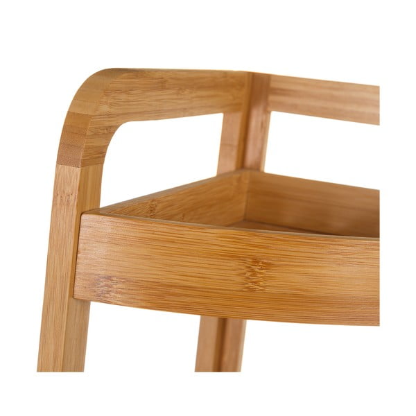 Kotni regal s 3 policami iz bambusa Casa Selección Bamboo -image-2