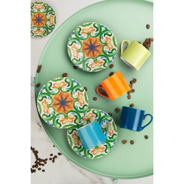 Porcelanaste skodelice v kompletu 4 ks 0.1 l – Hermia-image-1