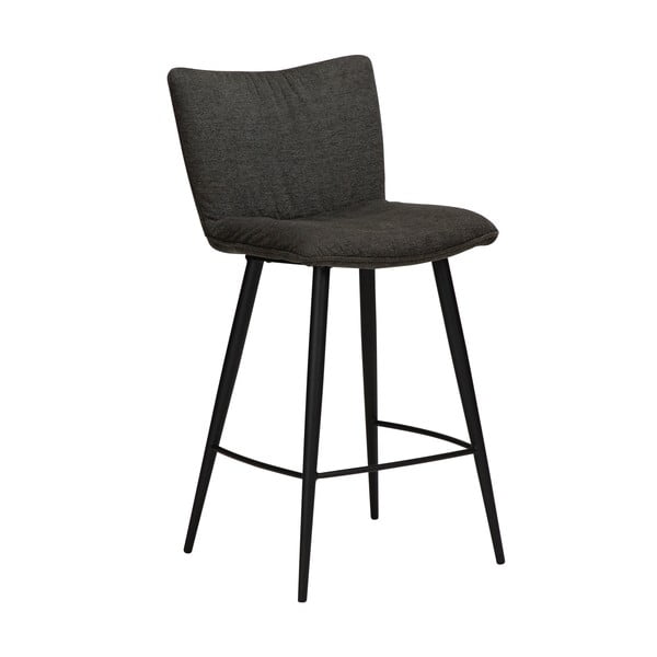 Črn barski stol DAN-FORM Denmark Join, višina 93 cm