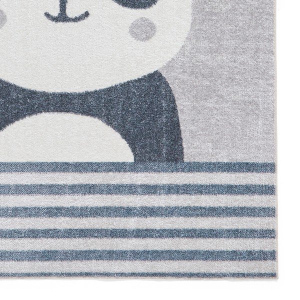 Svetlo siva otroška preproga 80x150 cm Vida Kids Panda – Think Rugs-image-3
