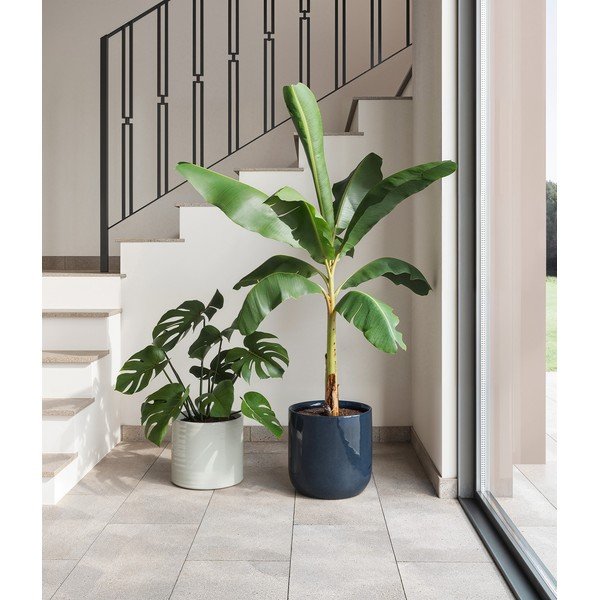 Keramičen ročno poslikan okrasni cvetlični lonec ø 25 cm Fortuna – Artevasi-image-2