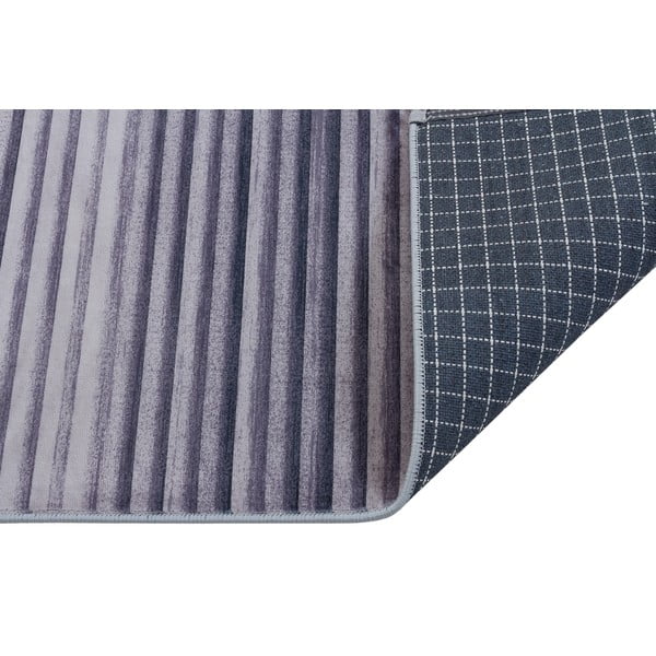 Siva pralna preproga 160x100 cm - Vitaus-image-2