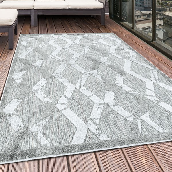 Svetlo siva zunanja preproga 200x290 cm Bahama – Ayyildiz Carpets-image-1