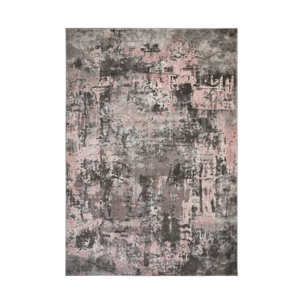 Siva in roza preproga Flair Rugs Wonderlust, 160 x 230 cm
