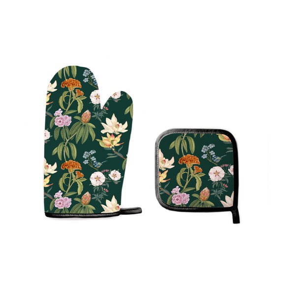 Komplet 2 kuhinjskih rokavic Madre Selva Jara