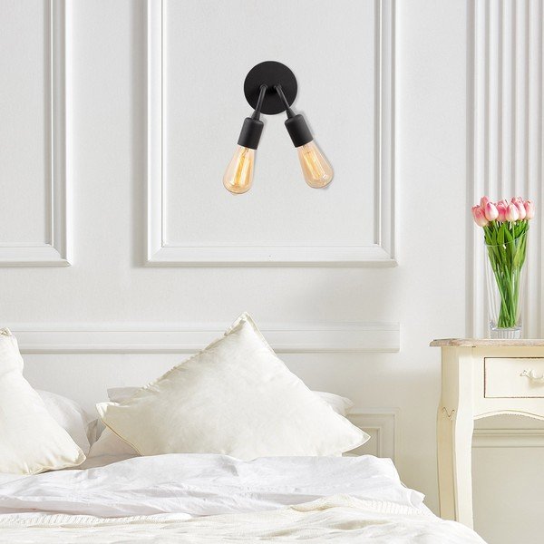 Črna stenska svetilka Harput – Opviq lights-image-1
